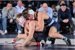 True freshman Tyler Kasak battled graduate student Graham Rooks, ranked No. 14 at 149 for Indiana