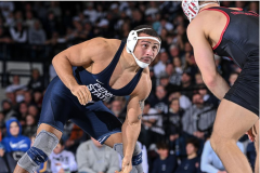Senior+ Aaron Brooks, ranked No. 1 at 197, met Gabe Sollars