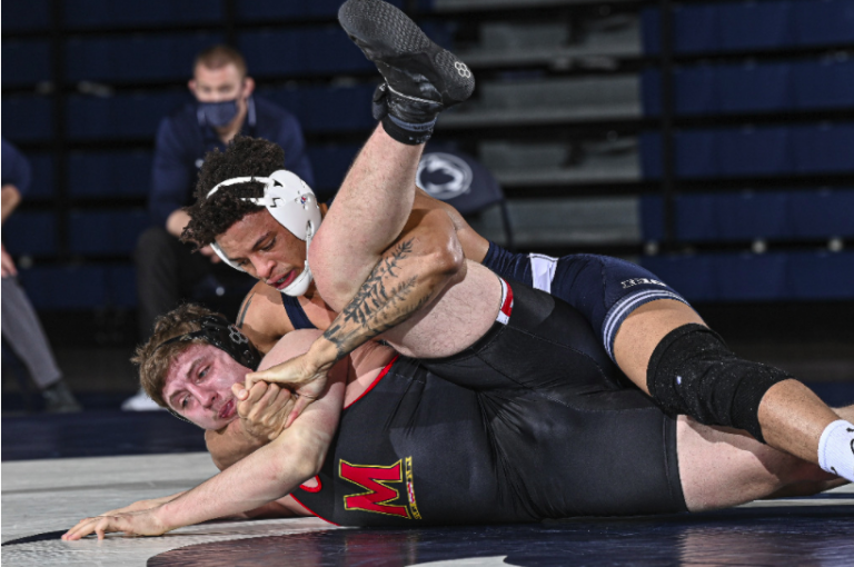 Nittany Lion Wrestlers Shutout Maryland 44-0