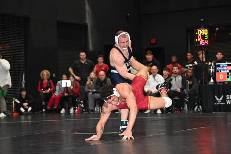 Penn State Wrestling Takes Down No. 5 Iowa State 22-12 in Collegiate Duals Finale