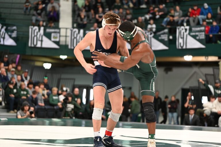 Penn State Wrestling Shuts Out Michigan State 35-0 for B1G Road Win