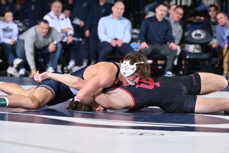 Nittany Lion Wrestling Shuts Out Indiana 46-0 in B1G Dual Opener