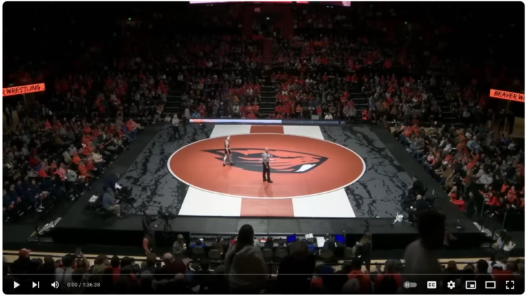 Watch the PSU vs. Oregon State Dual Meet