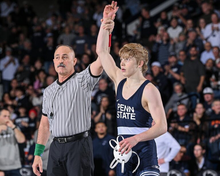 Nittany Lion Wrestlers Roar to 36-3 Road Win at Oregon State