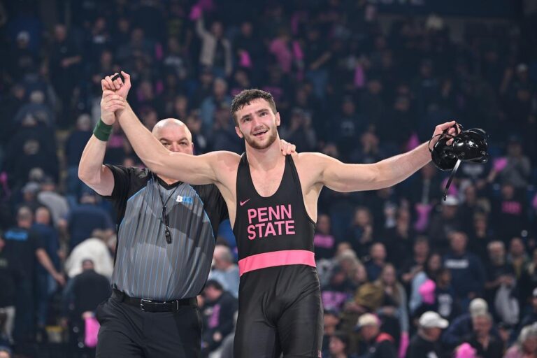 Cochran and Barraclough Shine for Penn State Wrestling