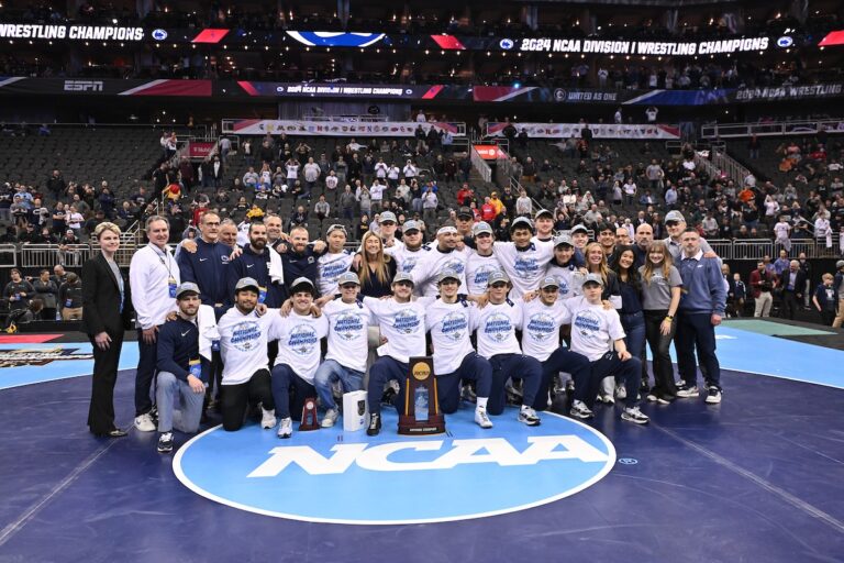 Four Nittany Lions Win NCAA Titles for 2024 National Champion Penn State Wrestling Team