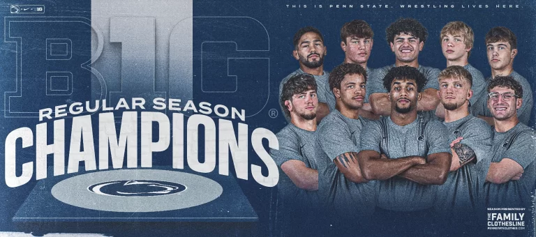 Nittany Lion Wrestlers Claim B1G Regular Season Title with 29-9 Win at Illinois