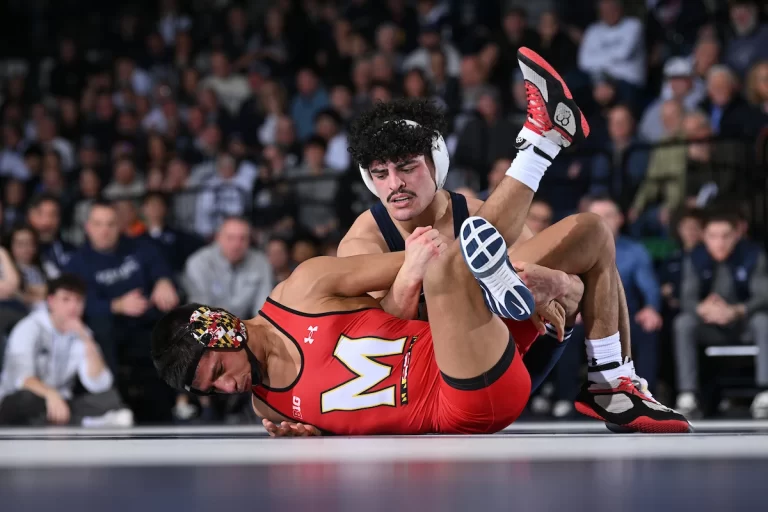 Penn State Dominates Visiting Maryland 35-10 in B1G Wrestling Action