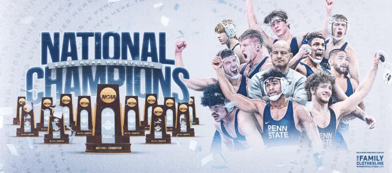 PENN STATE WRESTLING CLINCHES 2025 NCAA NATIONAL CHAMPIONSHIP