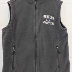 Grey fleece vest