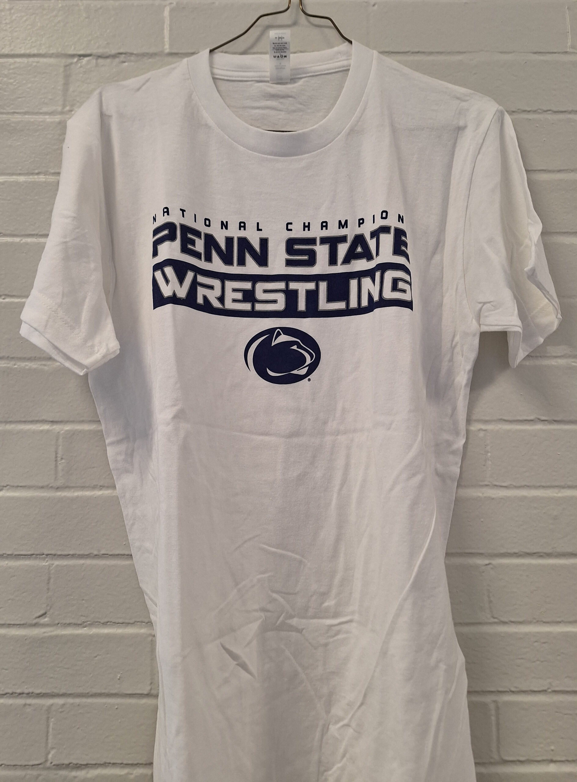 National Wrestling Hall Of Fame Park Logo T-Shirt – Brand New