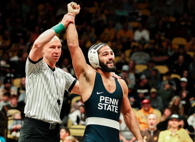 Nittany Lion Wrestlers Roll to 40-7 Victory at Wyoming
