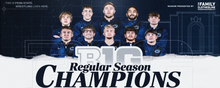 Penn State Clinches Big Ten Regular Season Championship with 36-5 Rout over Ohio State in Record Setting BJC Dual